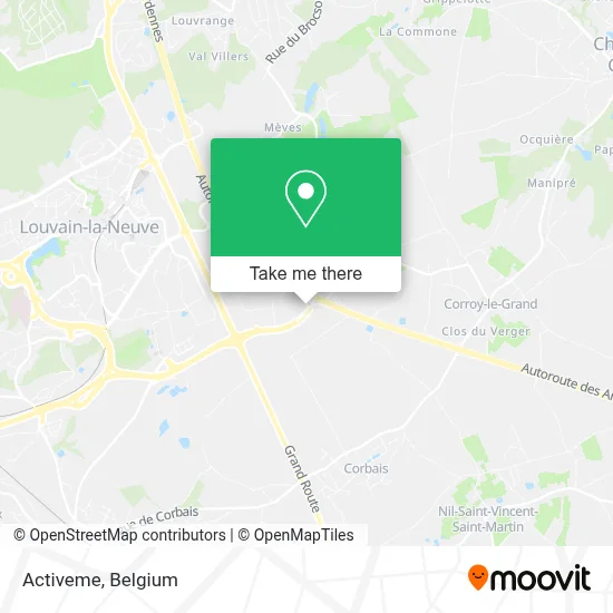 Activeme map