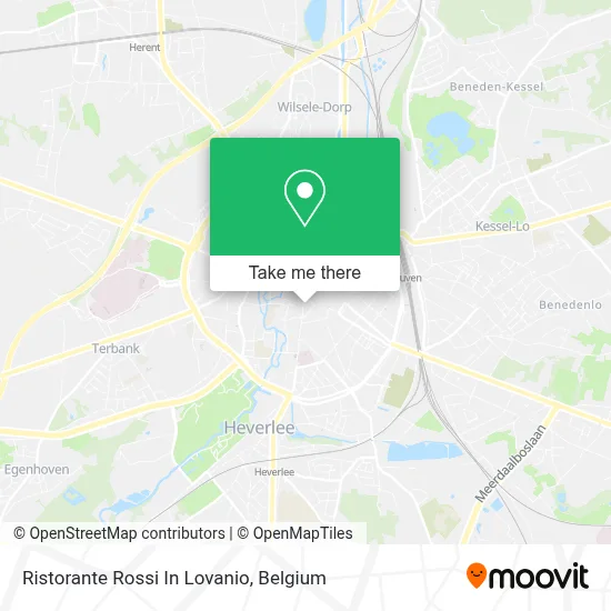 Ristorante Rossi In Lovanio map