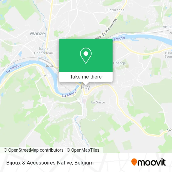 Bijoux & Accessoires Native map