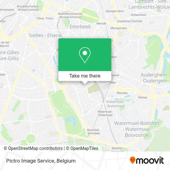 Pictro Image Service map