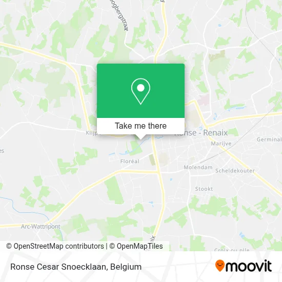 Ronse Cesar Snoecklaan map