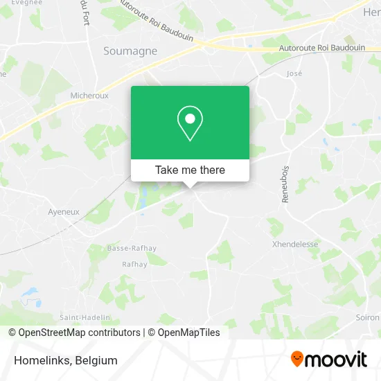 Homelinks map