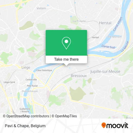 Pavi & Chape map