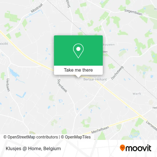 Klusjes @ Home map
