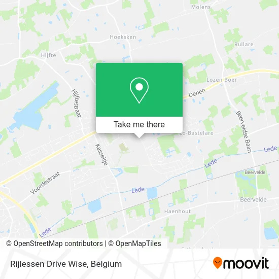 Rijlessen Drive Wise map