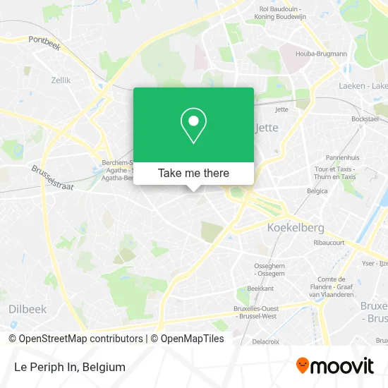 Le Periph In map
