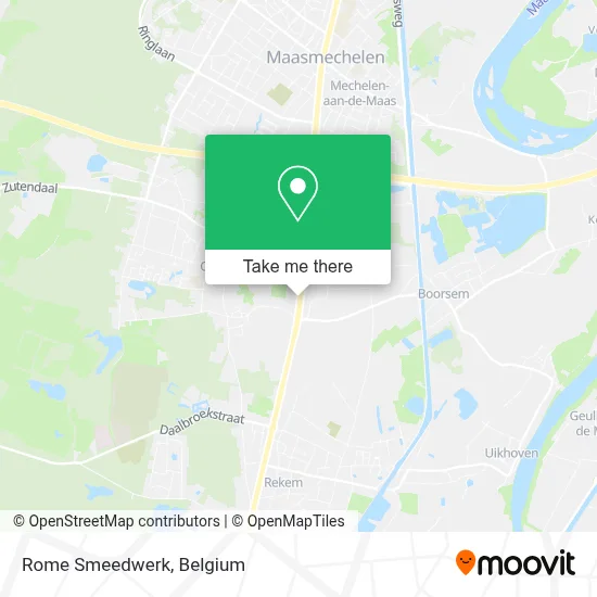 Rome Smeedwerk map