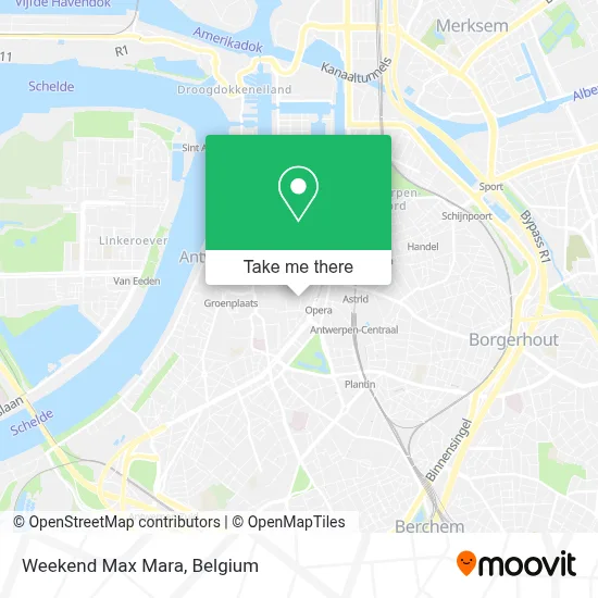 Weekend Max Mara map