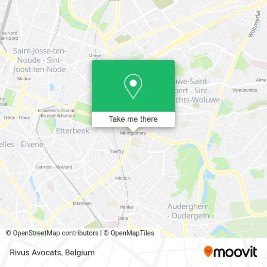 Rivus Avocats map