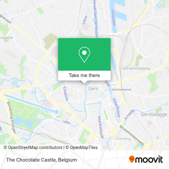 The Chocolate Castle map