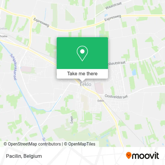 Pacilin map