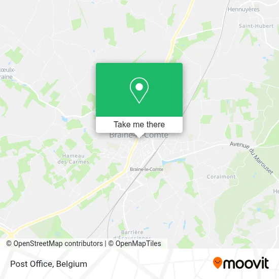 Post Office map