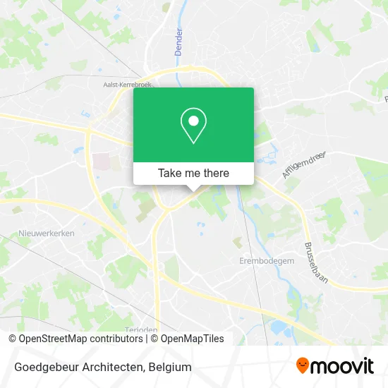 Goedgebeur Architecten map