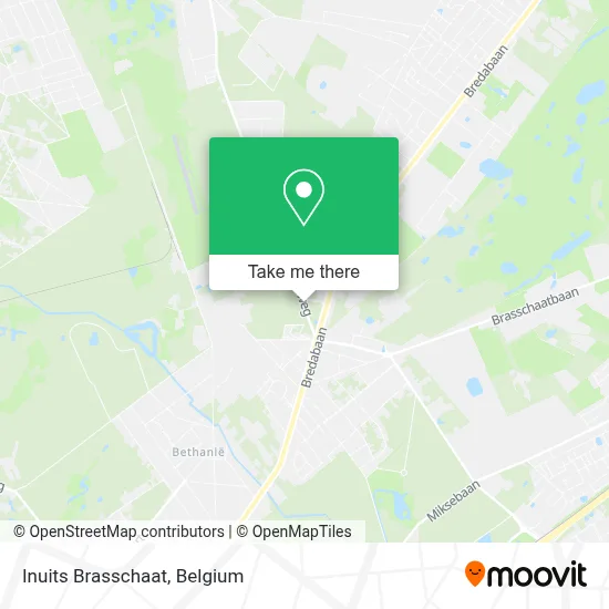 Inuits Brasschaat map