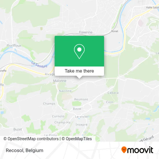 Recosol map