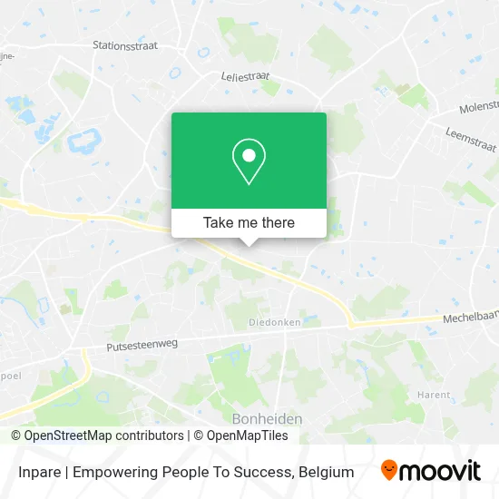 Inpare | Empowering People To Success map