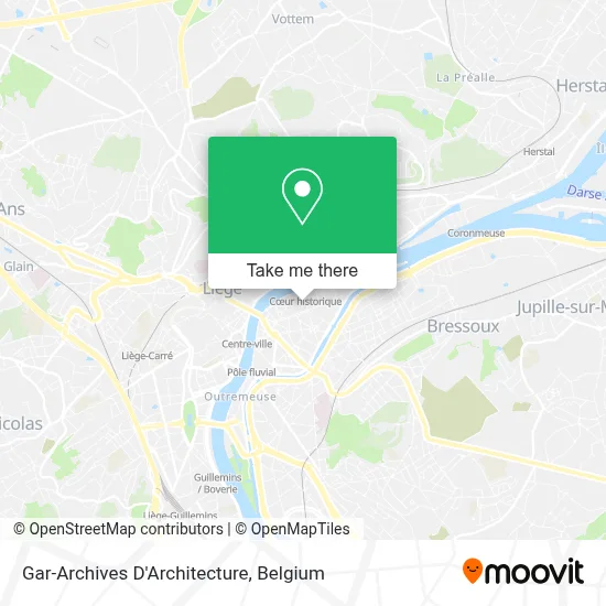 Gar-Archives D'Architecture map
