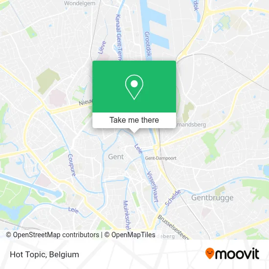Hot Topic map