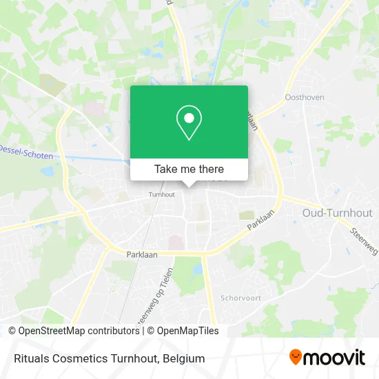 Rituals Cosmetics Turnhout plan