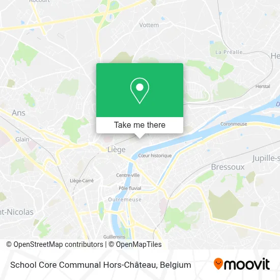 School Core Communal Hors-Château map