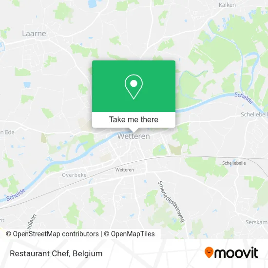 Restaurant Chef map