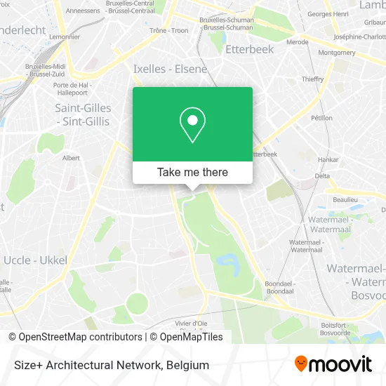 Size+ Architectural Network map