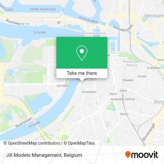 Jill Models Management map