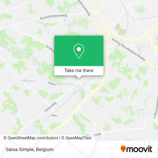 Salsa Simple map
