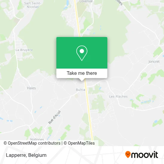 Lapperre map
