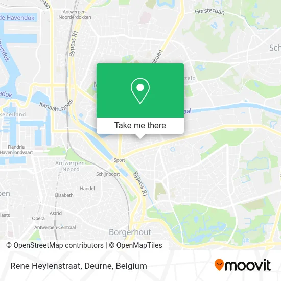 Rene Heylenstraat, Deurne map