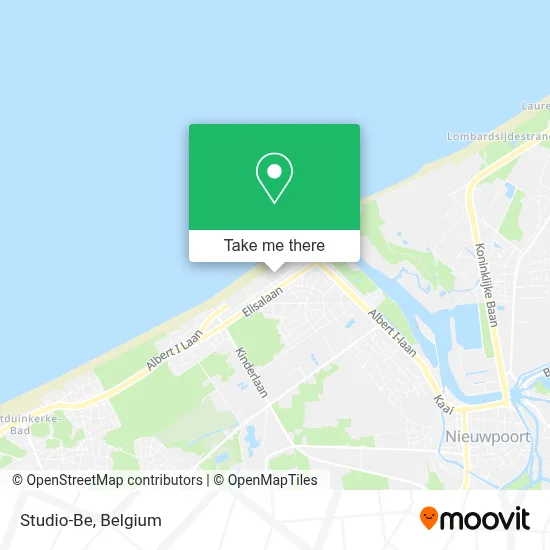 Studio-Be map