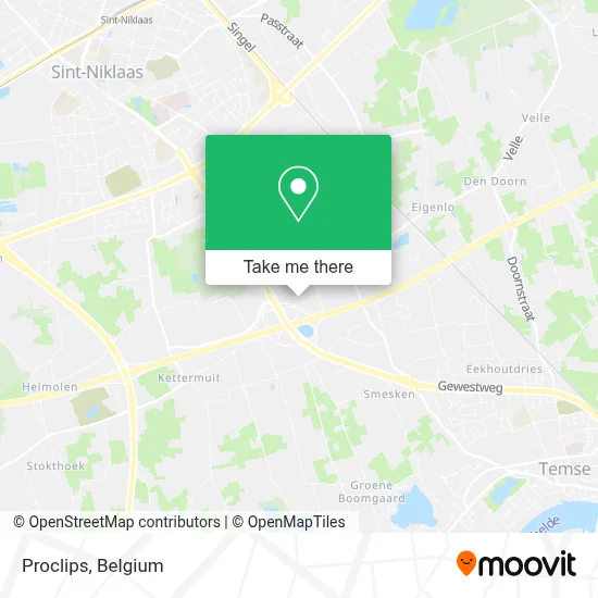 Proclips map