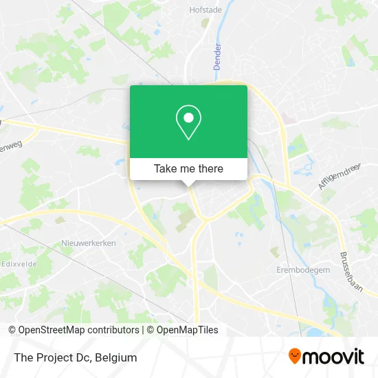 The Project Dc map