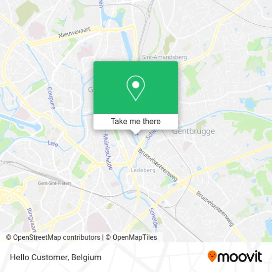Hello Customer map