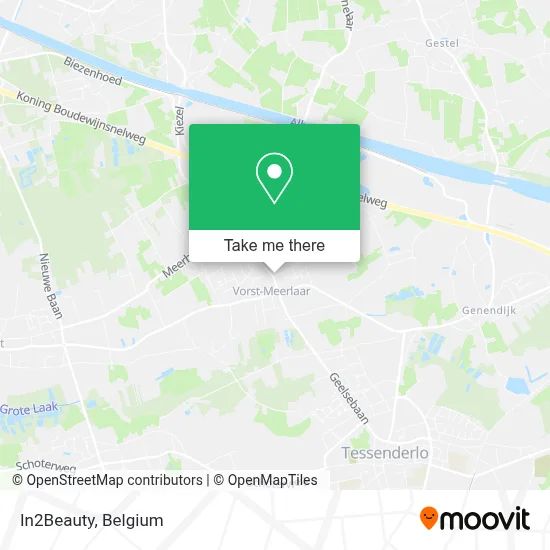 In2Beauty map