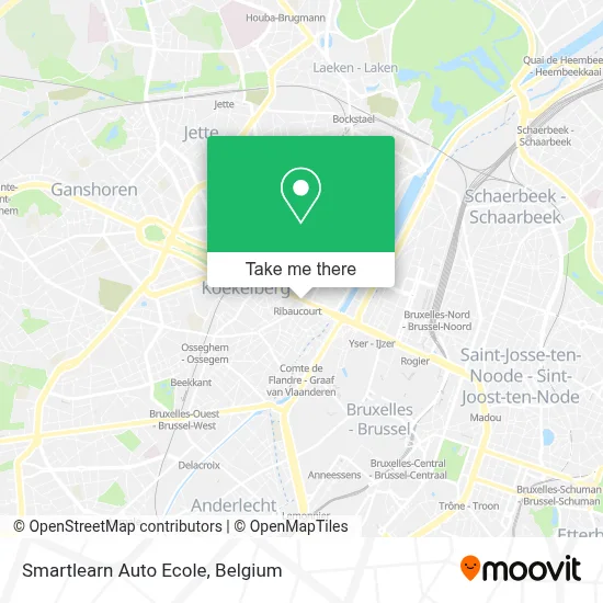 Smartlearn Auto Ecole map