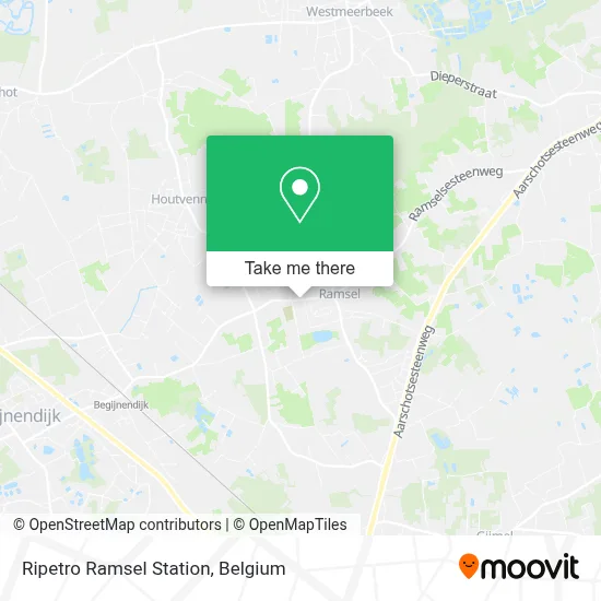 Ripetro Ramsel Station map