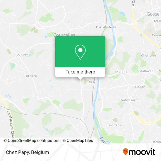 Chez Papy map