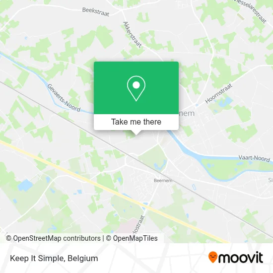 Keep It Simple map