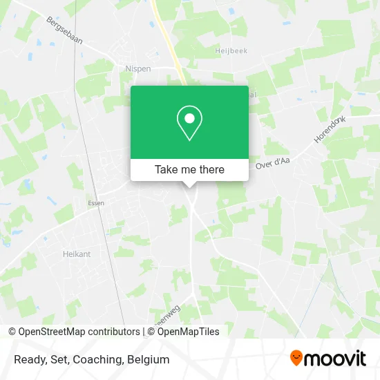 Ready, Set, Coaching map