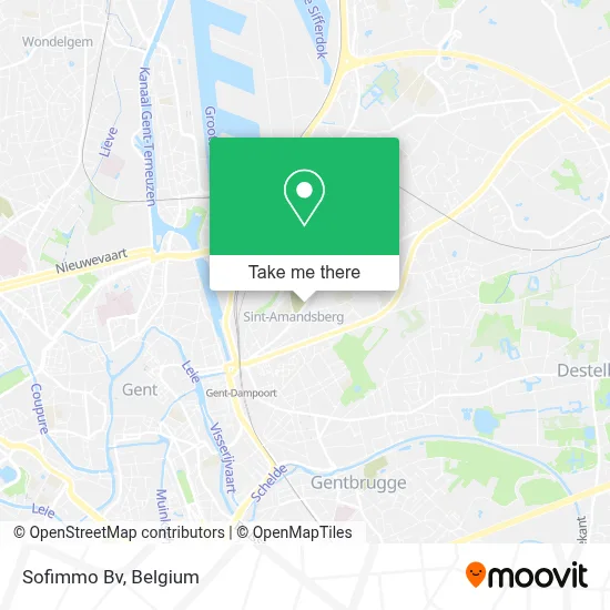 Sofimmo Bv map