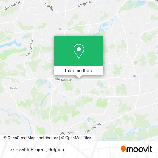 The Health Project map