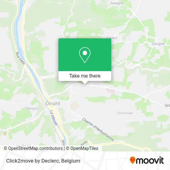 Click2move by Declerc map