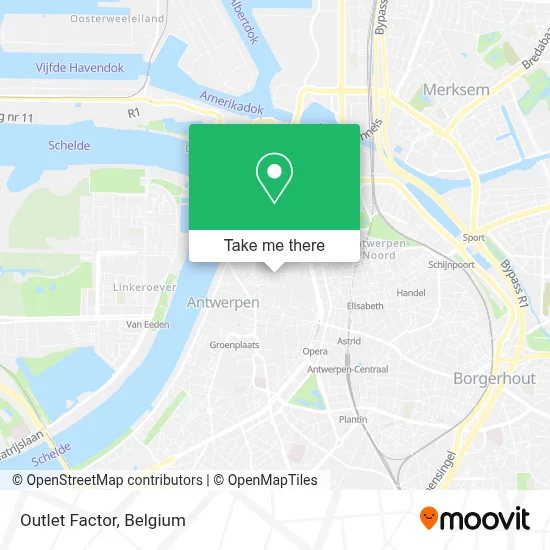 Outlet Factor map