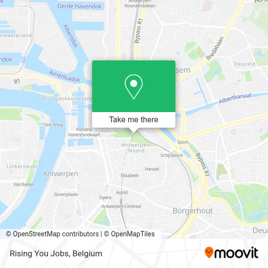 Rising You Jobs map