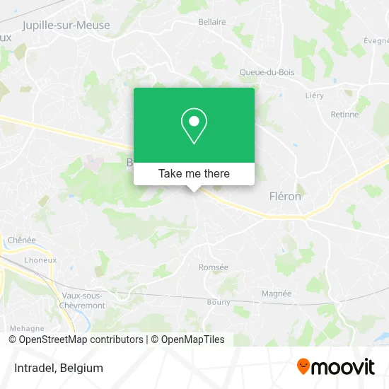 Intradel map