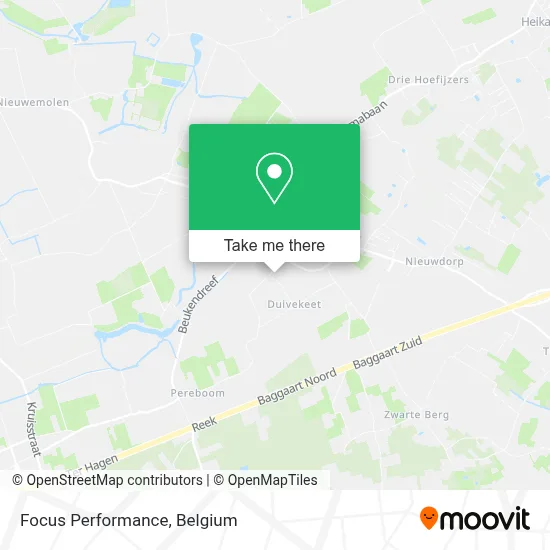 Focus Performance map
