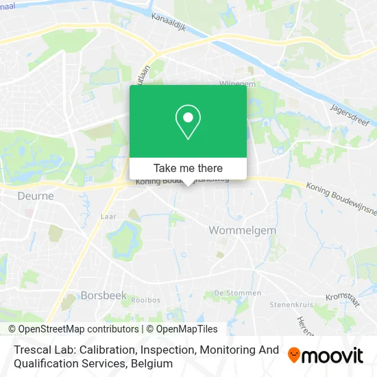 Trescal Lab: Calibration, Inspection, Monitoring And Qualification Services map