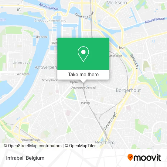 Infrabel map