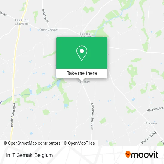 In 'T Gemak map